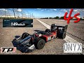 Arrma Limitless 149 MPH on 4s.. powered by ONYX PHAT PACK #rcspeedrun #arrma #rccar #castlecreations