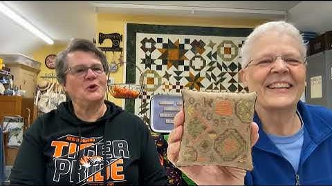 Loose Thread Stitchers Flosstube #44 - Lots of Fall Stitching!