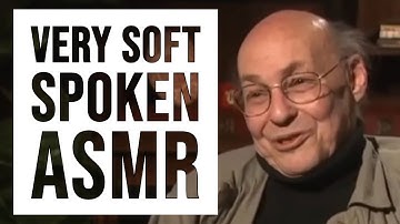 Unintentional ASMR Gold with a VERY Soft Spoken Mathematician | Marvin Minsky Interview