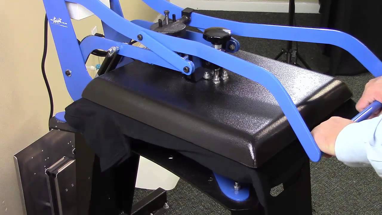 ProSpangle Training 2015 Applying a Transfer to a Garment - YouTube