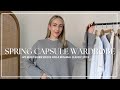 Spring capsule wardrobe 2024 my most worn pieces  transitional styling katie peake