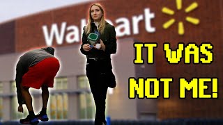 Farting at Walmart! IT WAS NOT ME!!