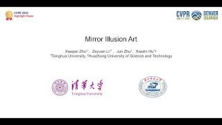 [CVPR 2026 Highlight] Mirror Illusion Art