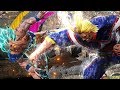 JUMP FORCE - All Might Gameplay vs SSB Goku! UNITED STATES OF SMASH!