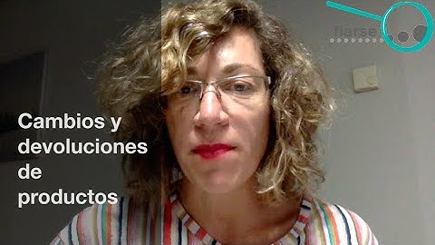 Cambios y devoluciones de productos