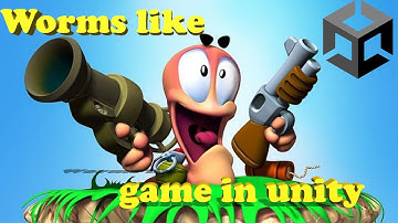 Making My Own Worms-Inspired Game | Unity Devlog #1 #Unity3D #GameDev  #Devlog #WormsLike #Spine2D