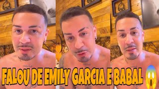 ? CARLINHOS MAIA SE PRONUNCIOU SOBRE A SAÍDA DE EMILY GARCIA DO RANCHO ? FALOU DE BABAL TAMBÉM ??