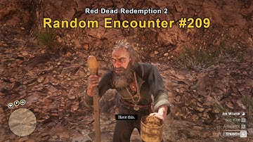 Blind man in New Austin - Random Encounter #209 - Red Dead Redemption 2