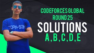 Codeforces Global Round 25 Solutions ( A to E )