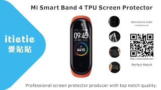 Mi Smart Band 4 Screen Protector Installation Video screenshot 4