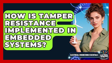 How Is Tamper Resistance Implemented in Embedded Systems? | Electrical Engineering Essentials News