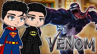 Justice League React To Venom | DC | Eddie Brock | Gacha react