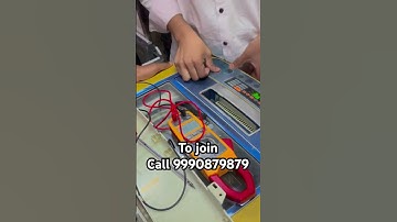 Washing machine mechanical parts checking karte hue practice class join