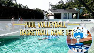 Pool Party Games: Volleyball & Basketball Set Unboxing screenshot 4