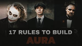 How To Build Boss AURA ( 17 RULES )