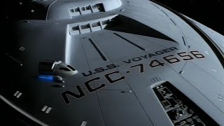Star Trek: Voyager 1995 | Scenes from "Caretaker" | Stadi shuttles Tom Paris to Deep Space Nine |