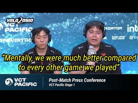 FULL SENSE (T1 vs. FS) | VCT Pacific Stage 1 2026 | Post-match Press Conference