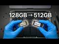MacBook Air A1466 SSD Upgrade 128GB to 512GB — Full Disassembly &amp; Replacement Guide