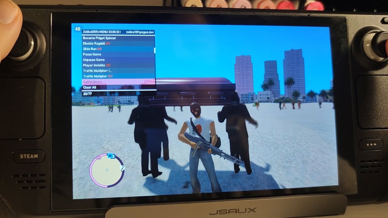 How to install Zolika Trainer for GTA 4 & GTA VC NextGen Edition on Steam Deck(PC Required)