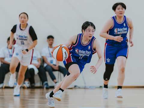 インサイドの高さと外角シュートで圧倒！安定した強さで 精華女子 準決勝進出！ 【NBA Rising Stars Invitational 2026】精華女子 (日本) vs 協恩中学 (香港)