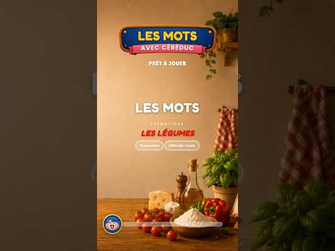 Culture & découvertes — Trouve le mot : Les Légumes · 10 manches (facile) #enigmes