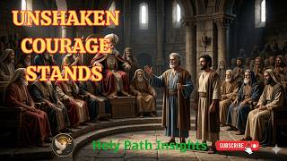 Unshaken Courage Stands – Peter and John Speak Boldly Before Authority | Holy Path Insights