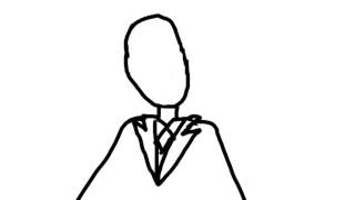 How To Draw Slenderman