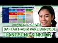 Download Aplikasi Absensi Excel pakai Barcode | Baskara Tutorial