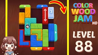 Color Wood Jam Level 88 Solution Walkthrough