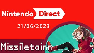 Nintendo Direct Jun. 12th Reaction! @Missiletainn