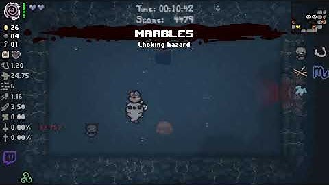 October 9 2020 Binding of Isaac Daily Run
