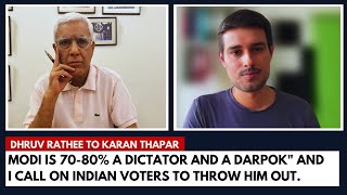 “Modi is 80% a Dictator and a Darpok”; I Call on Indian Voters to Throw Him Out image