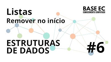 Listas: remover no início | ESTRUTURAS DE DADOS (06)