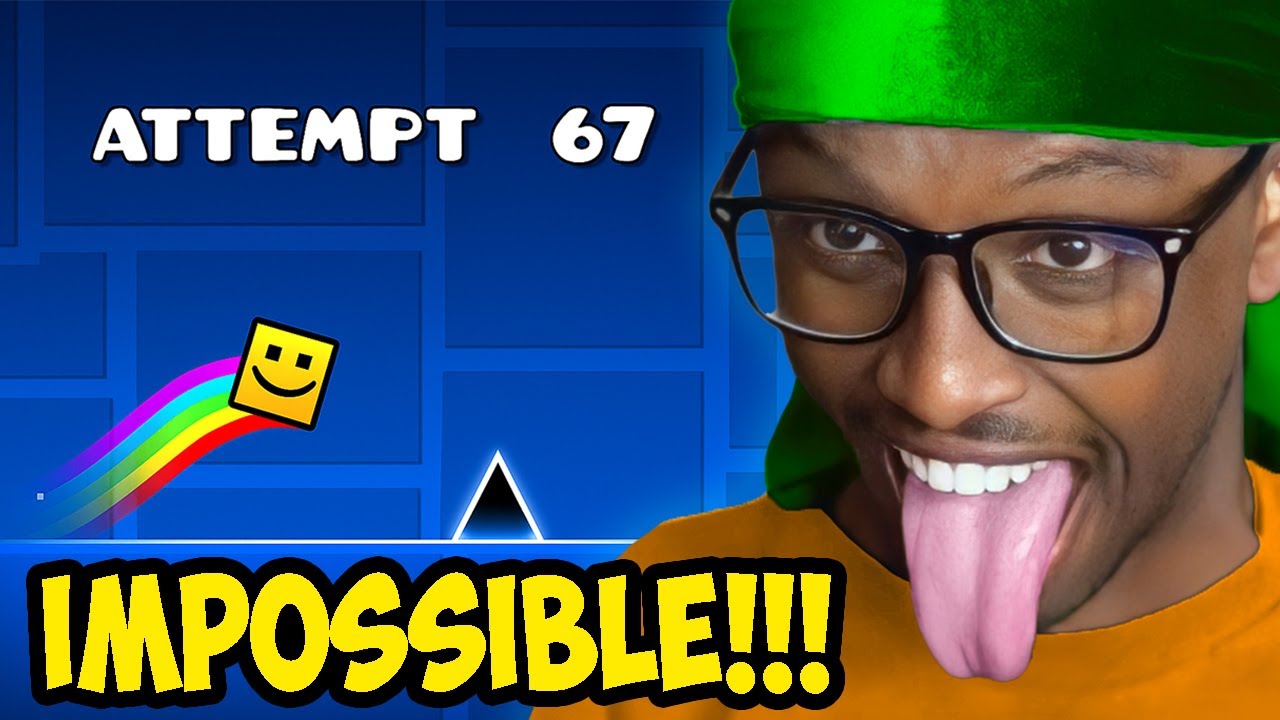 Somalian Chud Makes Easy Geometry Dash Level Look Harder than Surviving Hell