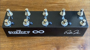 The Sheriff Loop - Midi Controller for Line 6 HX Stomp AND 4 Channel Looper AND EXP MIDI
