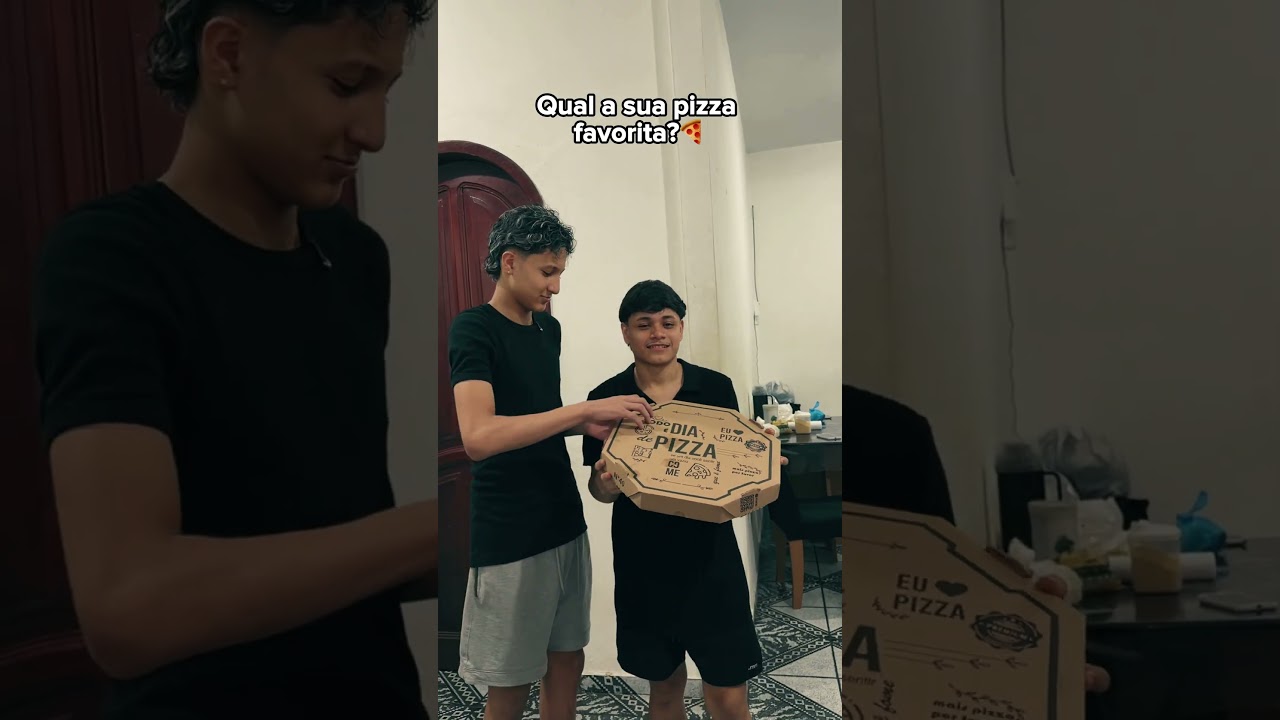 Qual sua pizza favorita?🍕 #viralvideo #fypyoutube #shorts # #humor #brincadeiras #humor #shorts