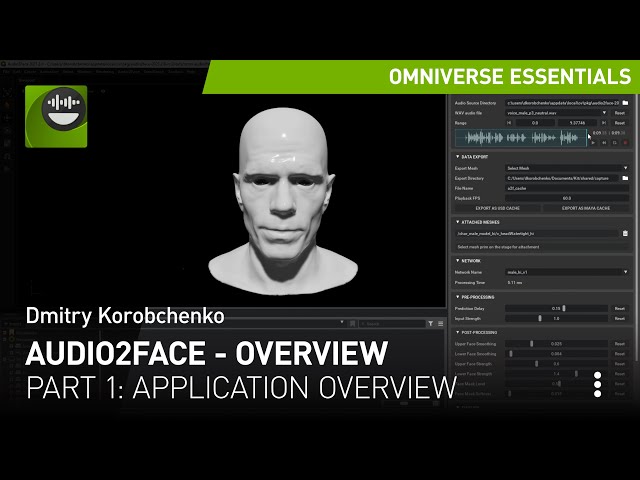 Omniverse Audio2Face AI Powered Application