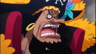Rayleigh scares living out of Blackbeard | One piece episode 1088