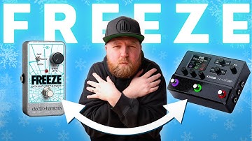INFINITE EHX FREEZE on the HELIX / HX Stomp / XL / POD Go / HX Effects!