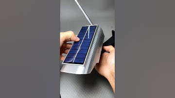 Solar Security Light with Motion Sensor – No Wires Needed! 🌙🔒