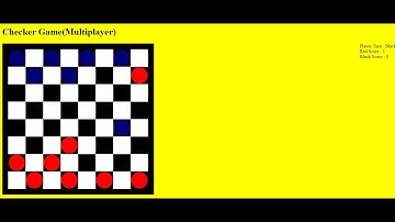 Checker(Multiplayer) Game using AngularJS