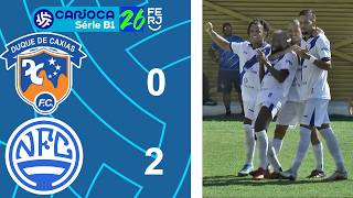 CARIOCA SÉRIE B1- TAÇA CORCOVADO - 4ª RODADA - DUQUE DE CAXIAS 0X2 NITEROIENSE