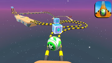 Sky Rolling Ball 3D - All Levels Gameplay Android, iOS #11 ( Level 87 - 94 )