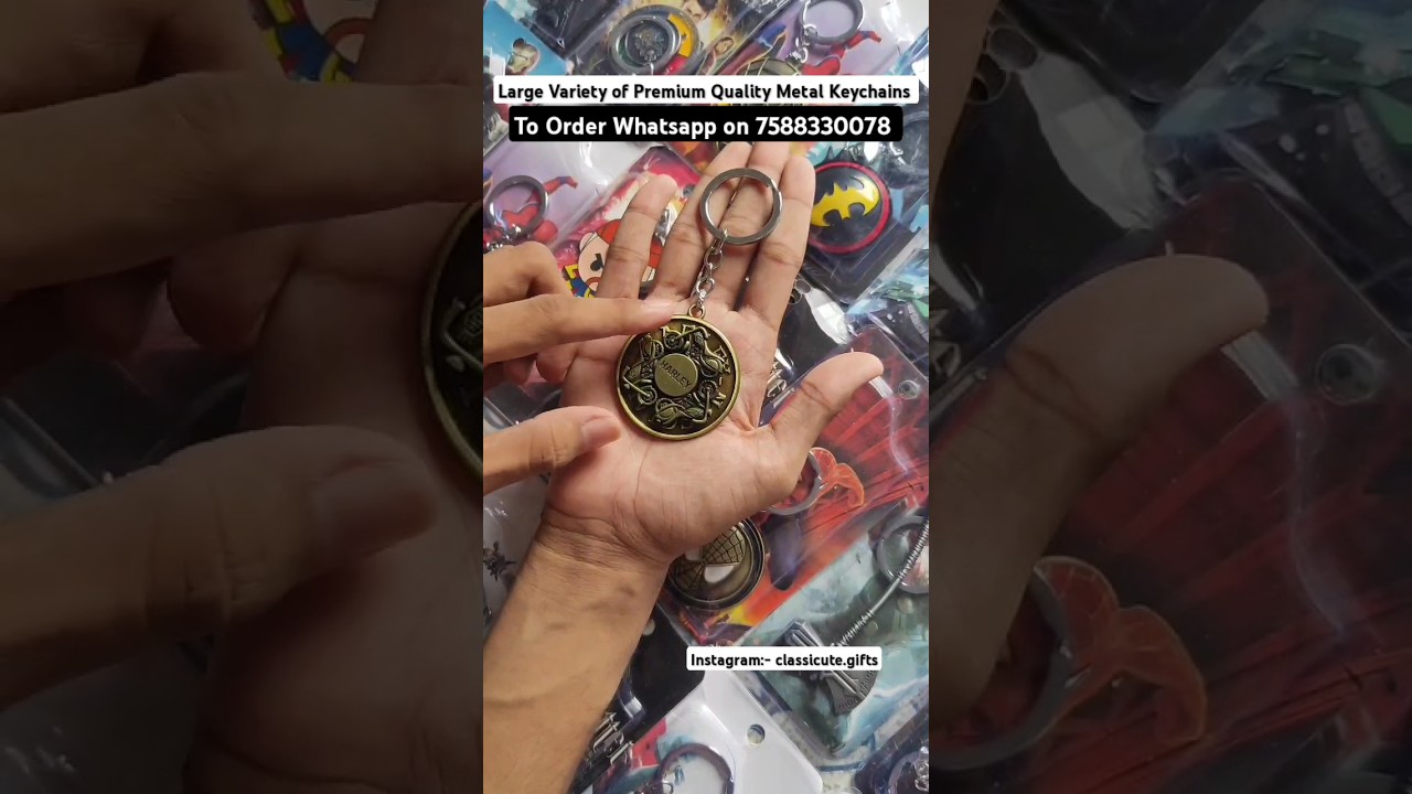 Harry Potter Metal Keychains  | 