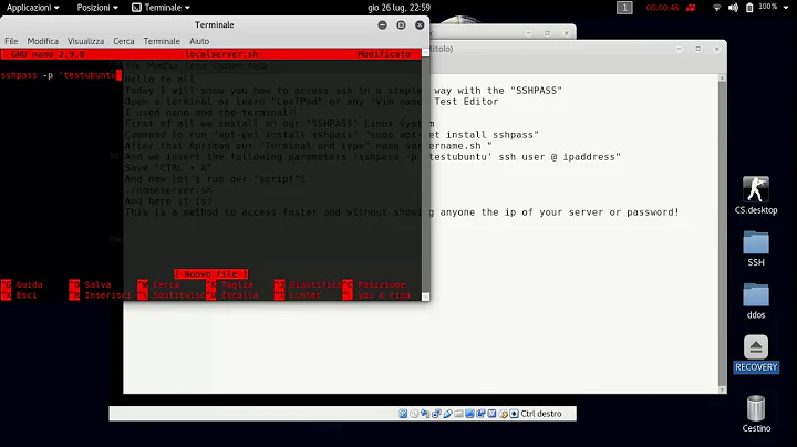 How to access ssh in a simpler way with the "SSHPASS"