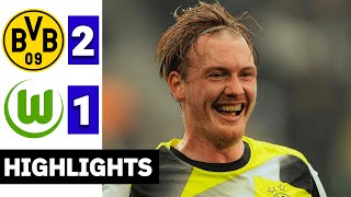 Vfl Wolfsburg - Borussia Dortmund 1-2 Highlights Bundesliga 202526 Wolfsburg Dortmund