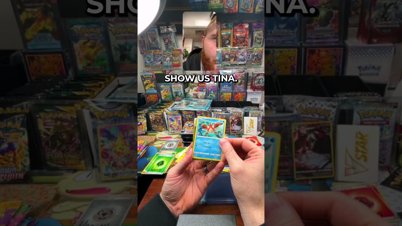 We struck gold!! Crown zenith delivering a Giratina Vstar!!