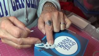 Spinner Explosion Box with Stampin' Up! Sliding  Star Framelits Dies