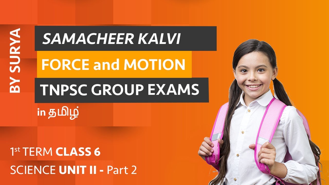 Force and Motion - Class 6 Science Unit II - Part 2 - Term 1 ...