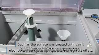 Air compressor parts salt spray chambers: corrosion & sealing inspection